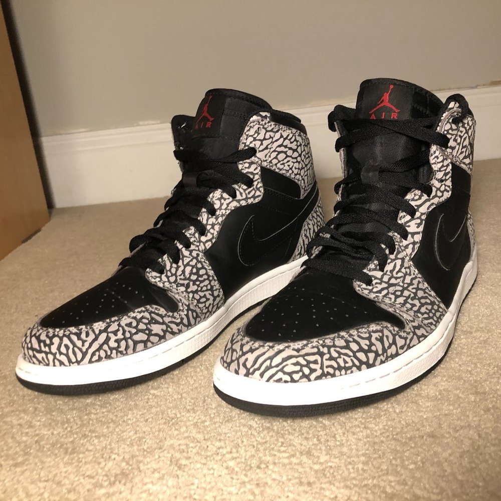 Jordan One's - Black Elephant - Shoes